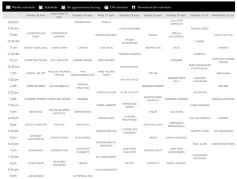 celine pfw 2023 schedule|Paris Fashion Week 2025 Schedule and Dates.